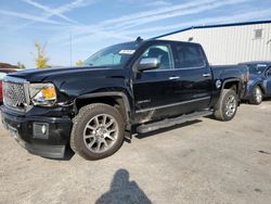 Salvage trucks for sale at Mcfarland, WI auction: 2015 GMC Sierra K1500 Denali