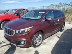 2018 KIA Sedona SXL en venta en Arcadia, FL