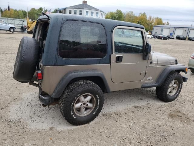 2003 Jeep Wrangler / TJ Sport