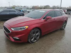 Ford Fusion Sport salvage cars for sale: 2017 Ford Fusion Sport