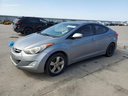 Hyundai salvage cars for sale: 2012 Hyundai Elantra GLS