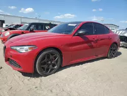 Alfa Romeo salvage cars for sale: 2021 Alfa Romeo Giulia Sport