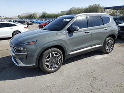 Salvage cars for sale at Las Vegas, NV auction: 2022 Hyundai Santa FE Limited