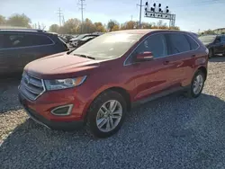 Salvage cars for sale at Columbus, OH auction: 2017 Ford Edge SEL