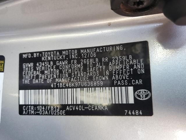 2007 Toyota Camry CE