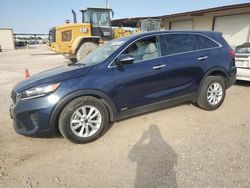 Salvage cars for sale at Temple, TX auction: 2019 KIA Sorento LX