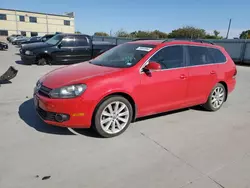 2014 Volkswagen Jetta TDI en venta en Wilmer, TX