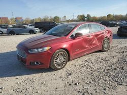 Salvage cars for sale at Columbus, OH auction: 2014 Ford Fusion Titanium HEV