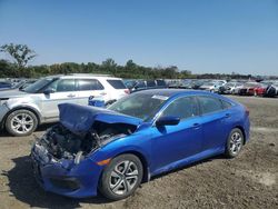 Salvage cars for sale at Des Moines, IA auction: 2016 Honda Civic LX