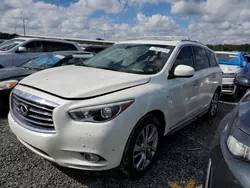 Salvage cars for sale at Riverview, FL auction: 2015 Infiniti QX60