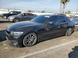 Salvage cars for sale at Van Nuys, CA auction: 2020 BMW 330I