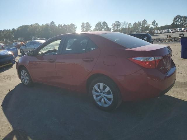 2016 Toyota Corolla L