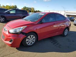 Hyundai Accent Vehiculos salvage en venta: 2017 Hyundai Accent SE