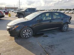 Toyota salvage cars for sale: 2022 Toyota Corolla LE