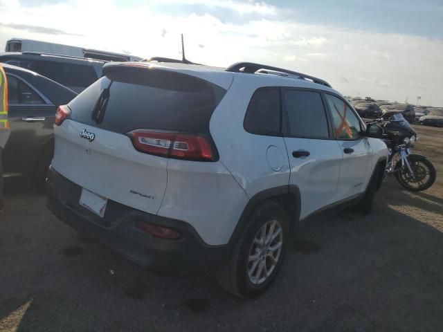 2016 Jeep Cherokee Sport