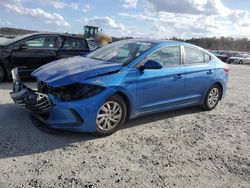 Salvage cars for sale at Spartanburg, SC auction: 2017 Hyundai Elantra SE