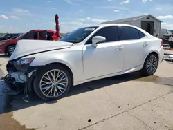 2016 Lexus IS 200T en venta en Grand Prairie, TX