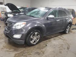 Chevrolet salvage cars for sale: 2016 Chevrolet Equinox LTZ