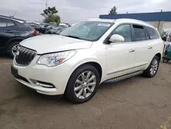 Salvage cars for sale at Woodhaven, MI auction: 2015 Buick Enclave