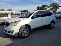 Salvage cars for sale at Sacramento, CA auction: 2014 Chevrolet Traverse LT