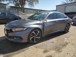 Salvage cars for sale at Albuquerque, NM auction: 2020 Honda Accord Sport