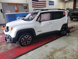 Salvage cars for sale at Angola, NY auction: 2017 Jeep Renegade Latitude