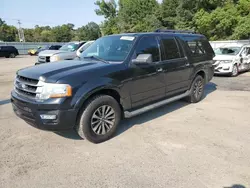 Ford salvage cars for sale: 2015 Ford Expedition EL XLT