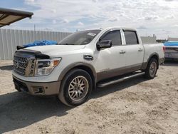 Nissan Vehiculos salvage en venta: 2017 Nissan Titan SV