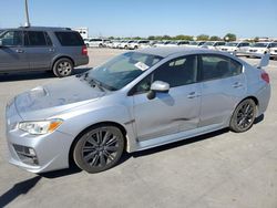 Salvage cars for sale at Grand Prairie, TX auction: 2015 Subaru WRX