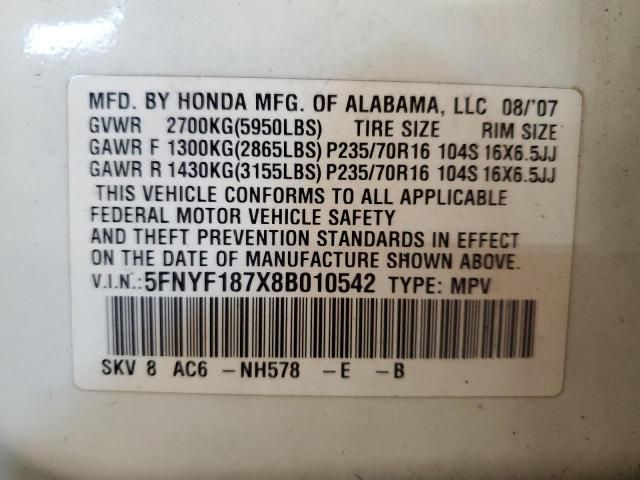 2008 Honda Pilot EXL