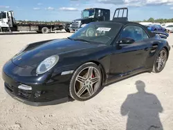 Salvage cars for sale at Houston, TX auction: 2008 Porsche 911 Turbo