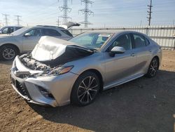 Salvage cars for sale from Copart Elgin, IL: 2020 Toyota Camry SE