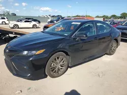 Salvage cars for sale at Homestead, FL auction: 2024 Toyota Camry SE Night Shade