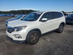 Salvage cars for sale at Assonet, MA auction: 2016 Honda Pilot Exln