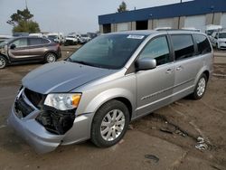 Salvage cars for sale at Woodhaven, MI auction: 2013 Chrysler Town & Country Touring