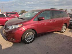 Salvage cars for sale from Copart Riverview, FL: 2017 Toyota Sienna XLE