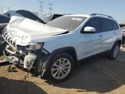 Jeep Cherokee Latitude salvage cars for sale: 2021 Jeep Cherokee Latitude