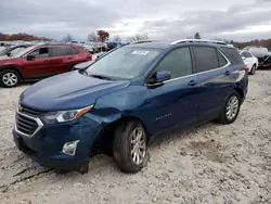 Salvage cars for sale from Copart West Warren, MA: 2021 Chevrolet Equinox LT