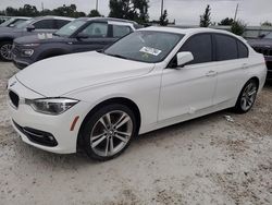 Salvage cars for sale at Arcadia, FL auction: 2018 BMW 330 I