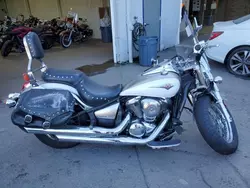 Salvage motorcycles for sale at Hillsborough, NJ auction: 2009 Kawasaki VN900 D