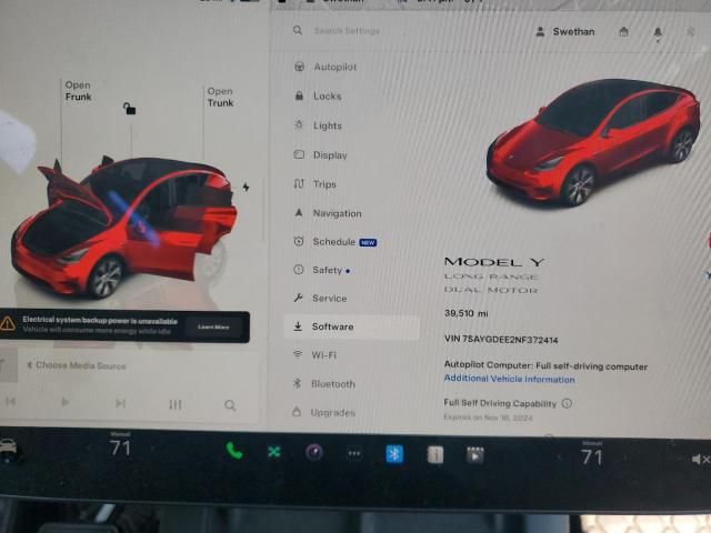 2022 Tesla Model Y