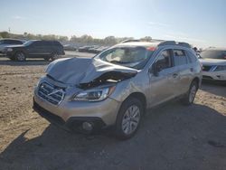 Salvage cars for sale at Kansas City, KS auction: 2017 Subaru Outback 2.5I Premium