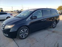 Salvage cars for sale at Oklahoma City, OK auction: 2016 Honda Odyssey Touring