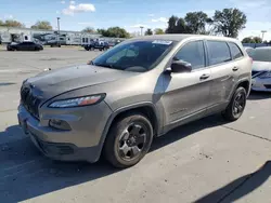 Salvage Cars with No Bids Yet For Sale at auction: 2016 Jeep Cherokee Sport