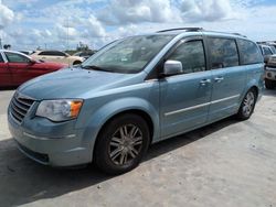 Salvage cars for sale at Riverview, FL auction: 2008 Chrysler Town & Country Limited