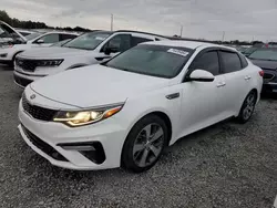 Salvage cars for sale at Riverview, FL auction: 2019 KIA Optima LX