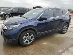 Salvage cars for sale at Grand Prairie, TX auction: 2019 Honda CR-V EXL