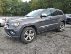 Salvage cars for sale at Austell, GA auction: 2015 Jeep Grand Cherokee Limited