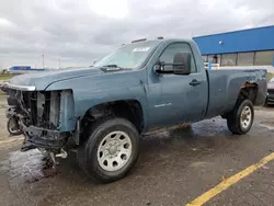 Salvage cars for sale at Woodhaven, MI auction: 2012 Chevrolet Silverado K2500 Heavy Duty