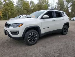 Salvage cars for sale at Cookstown, ON auction: 2021 Jeep Compass Sport